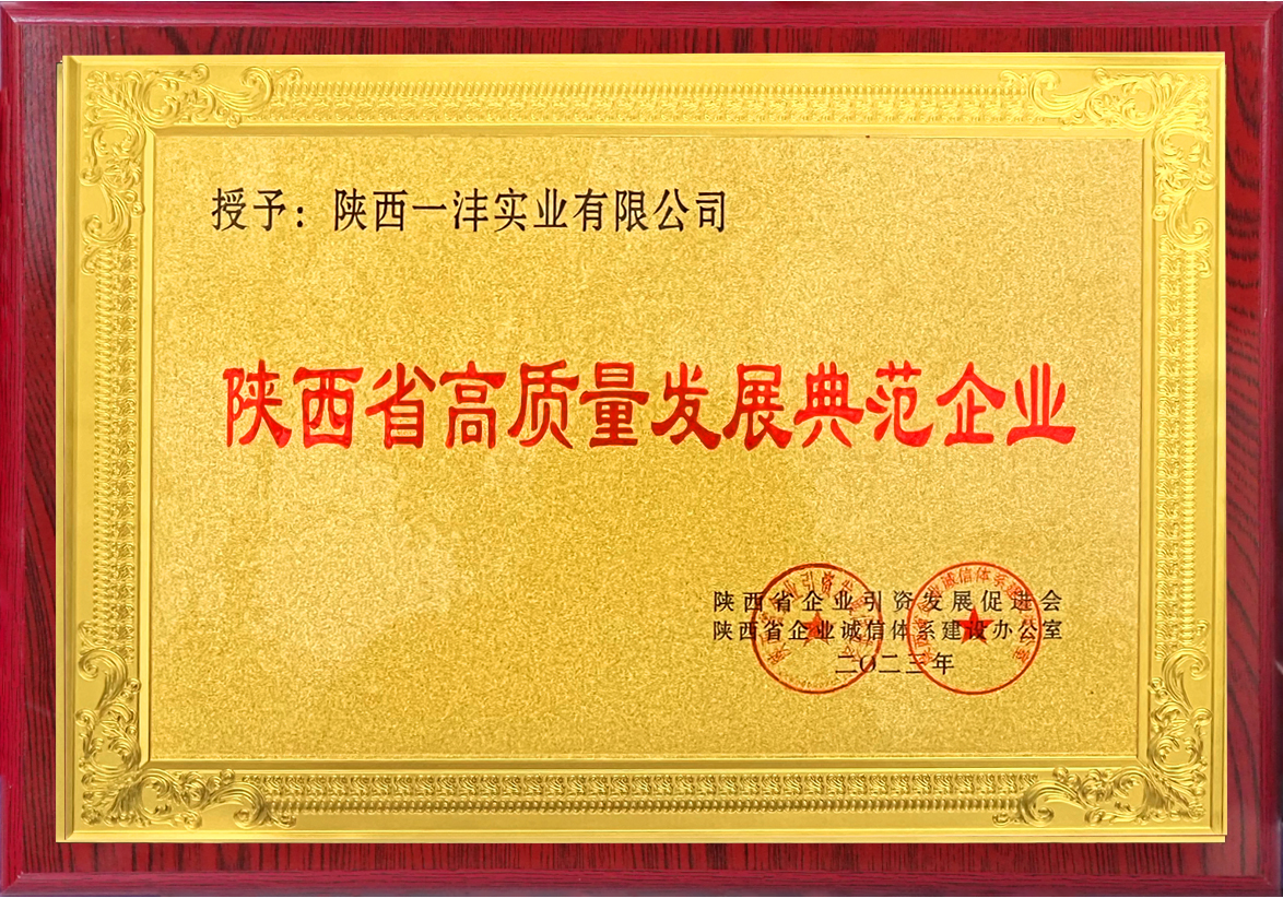 高质量发展典范企业